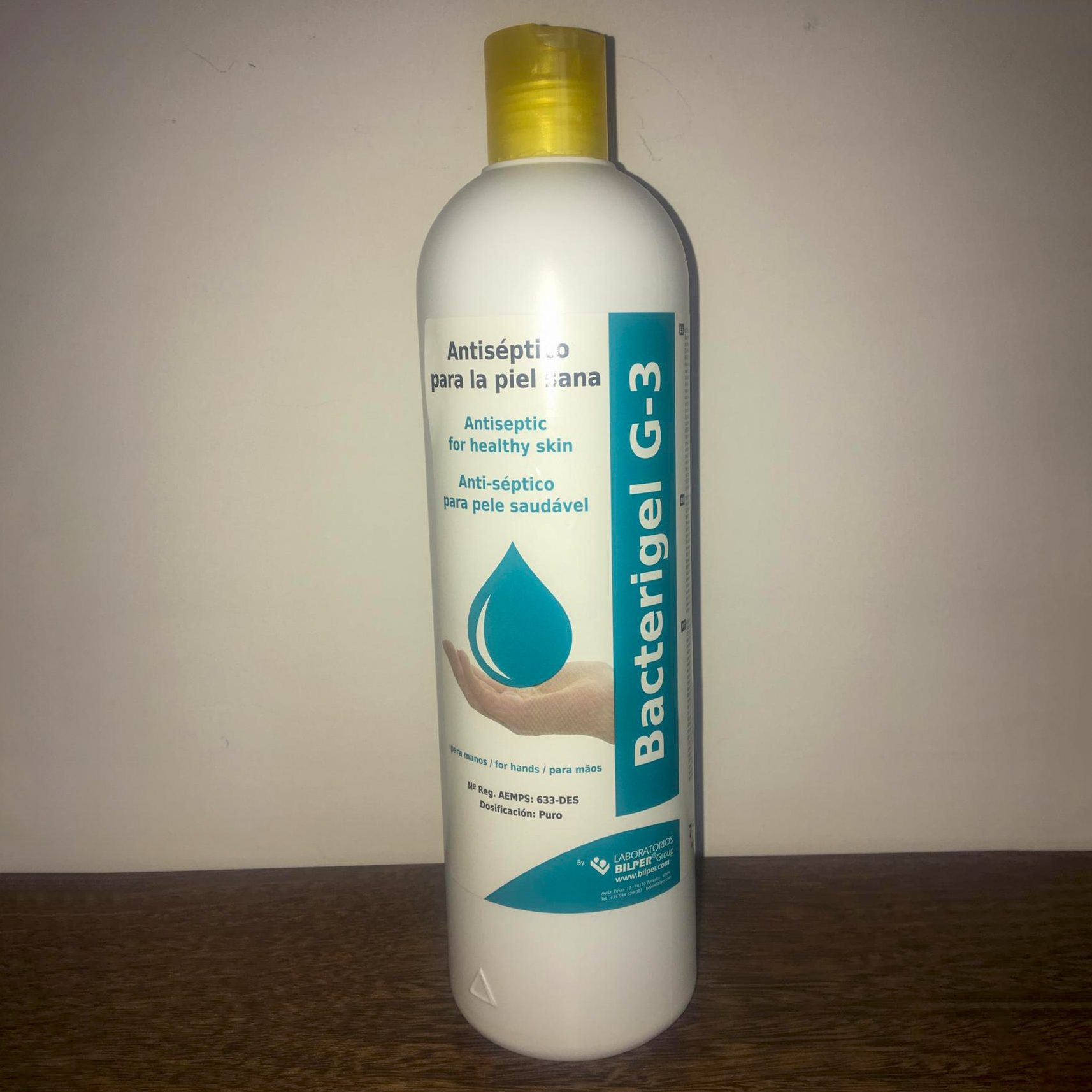 ALCOOL GEL 750 ML
